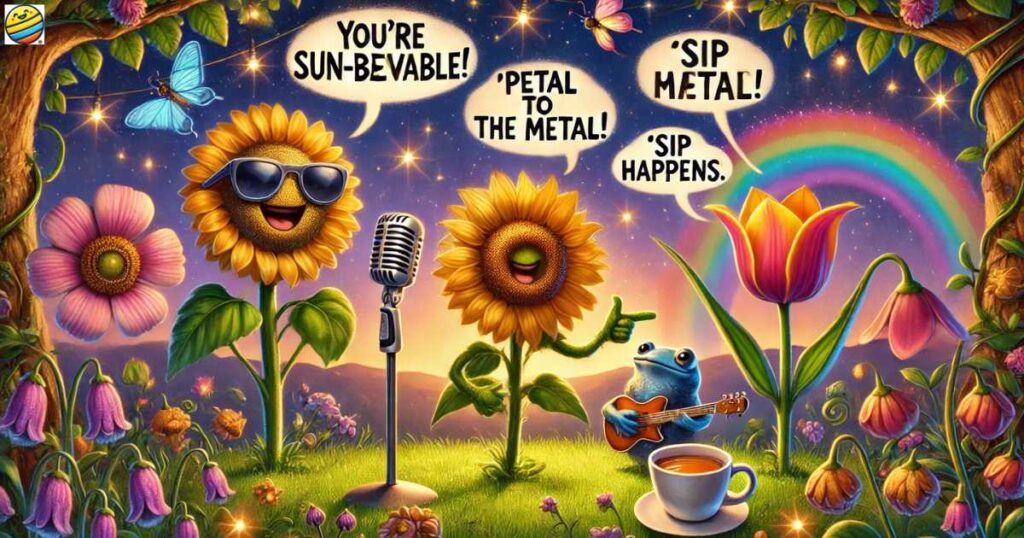 Flower Power: Blooming Brilliant Puns