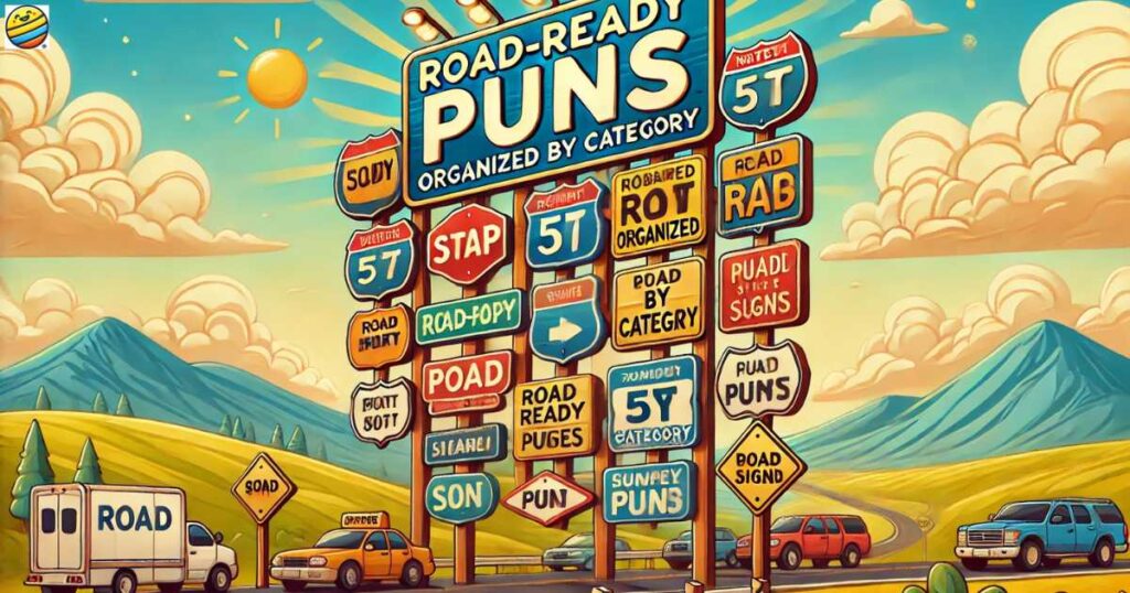 Road-Ready Puns Organized by Category