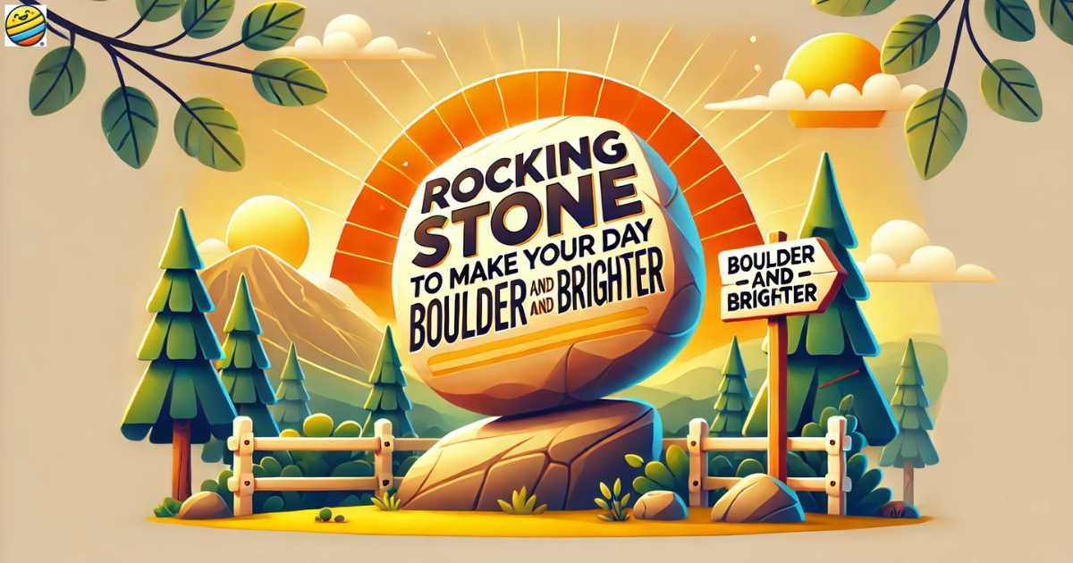Rocking Stone Puns To Make Your Day Boulder and Brighter