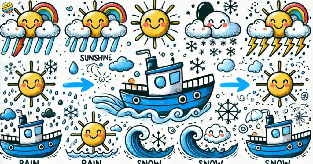 Sailing Through Seasons: 25 Weather-Related Boat Puns