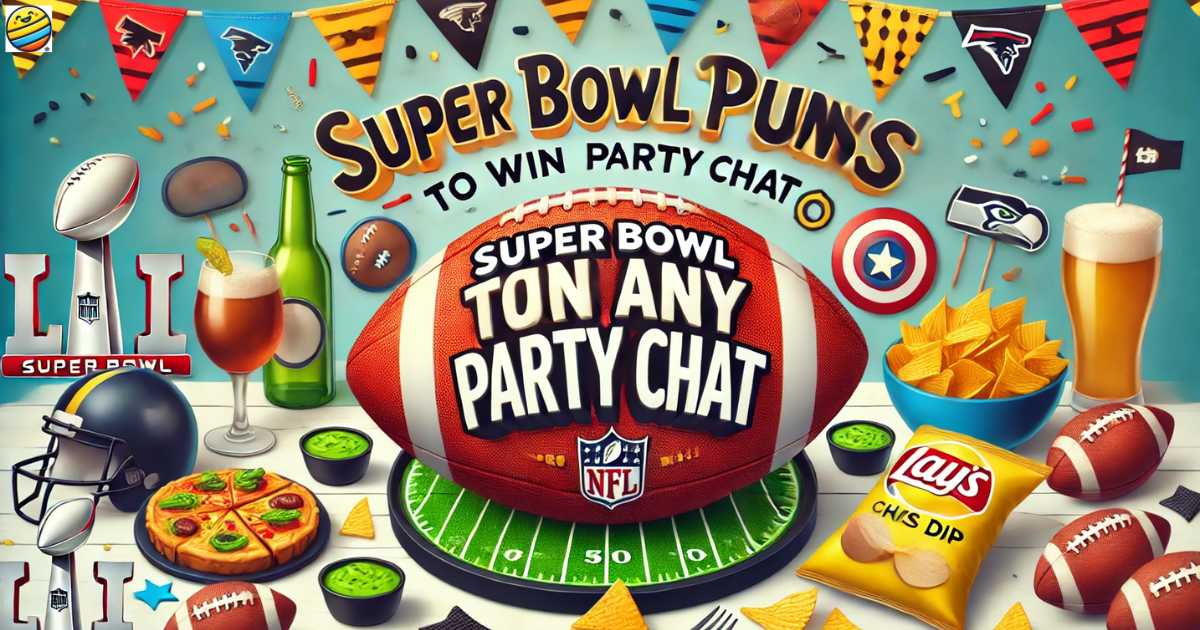 Super Bowl Puns To Win Any Party Chat