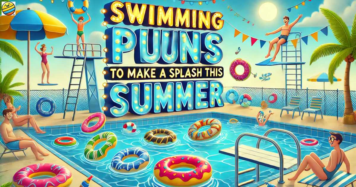 Swimming Puns to Make a Splash This Summer