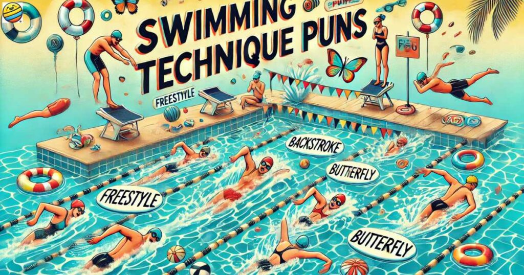 Swimming Technique Puns