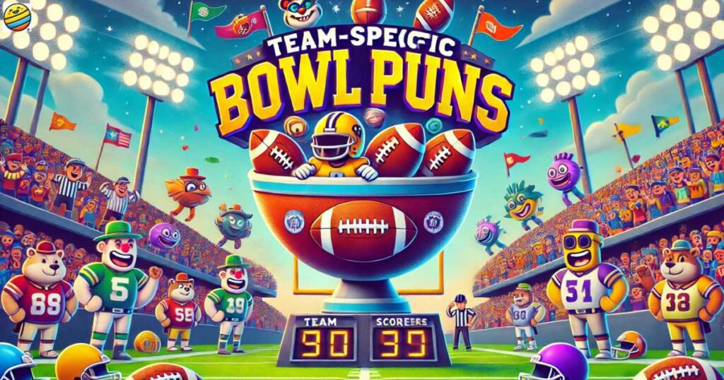 Team-Specific Bowl Puns