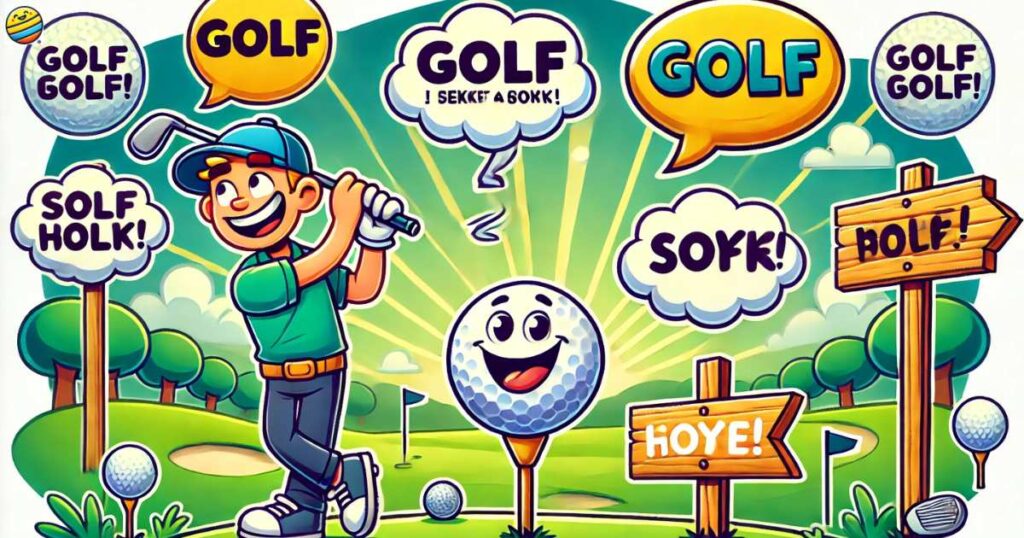Technical Golf Term Puns