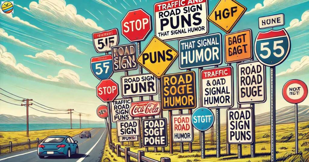 Traffic and Road Sign Puns That Signal Humor